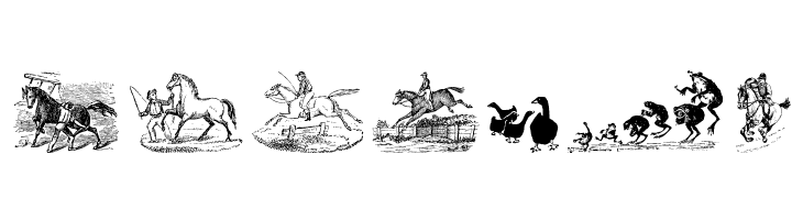 Animals Old Cuts Two  Free Fonts Download