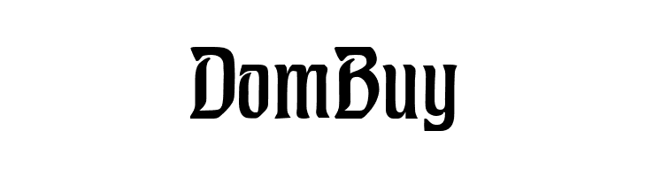 DomBuy CAT Hohenzollern Font