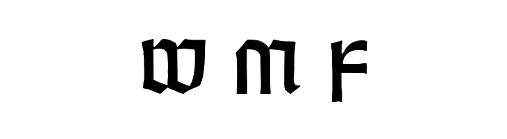 RundgotischRauh  Free Fonts Download