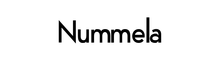 Nummela FabrikNormal Font
