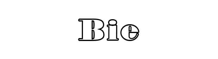 Fette Bauersche Antiqua UNZ Pro Hollow  Free Fonts Download