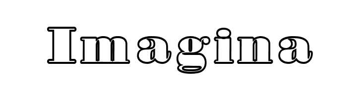 Fette Bauersche Antiqua UNZ Pro Hollow  Free Fonts Download