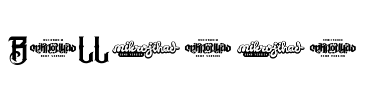 TheBlackVeilDEMO  Free Fonts Download