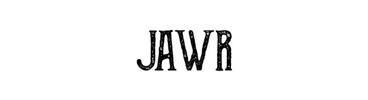 JAWR The Goldsmith Vintage Font
