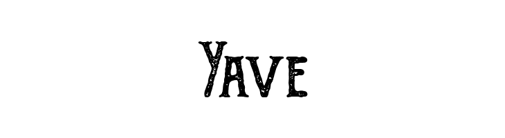 Yave The Goldsmith Vintage Font