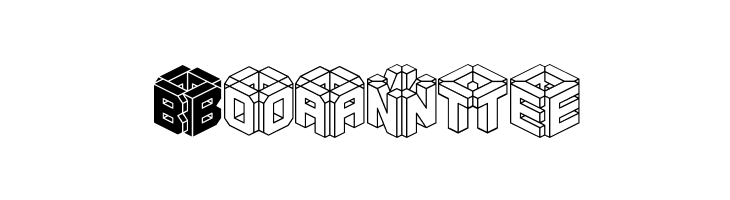 3D LET [BRK]  Free Fonts Download