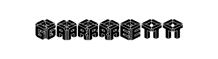 3D LET [BRK]  Free Fonts Download