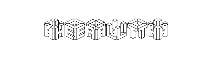 3D LET [BRK]  Free Fonts Download