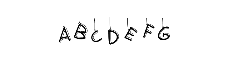 PWFlymetothemoon  Free Fonts Download