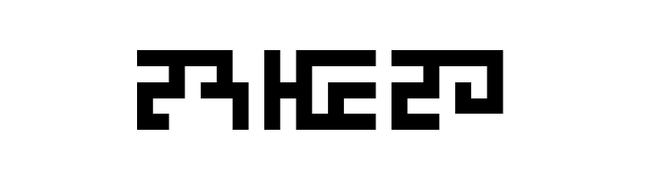 ZebugRades bit6  Free Fonts Download