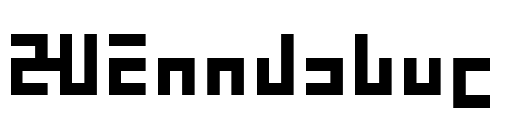 ZebugRades bit6  Free Fonts Download