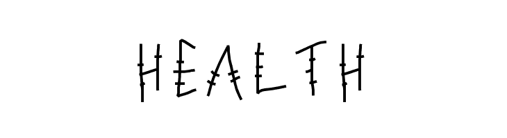 PWLettresbarres  Free Fonts Download