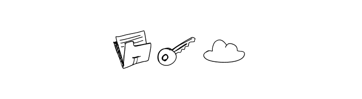 SketchIconsbold  Free Fonts Download
