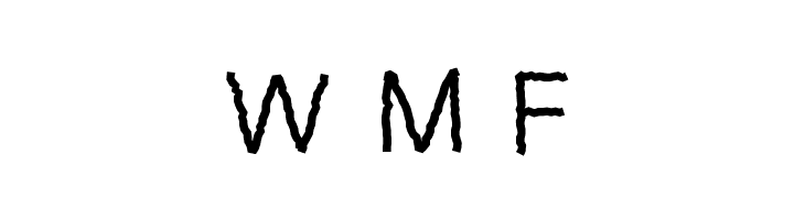 PWZigzagfont  Free Fonts Download