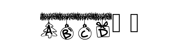 PWChristmasTinsel  Free Fonts Download