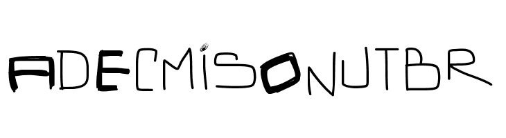 PWIrregular2  Free Fonts Download