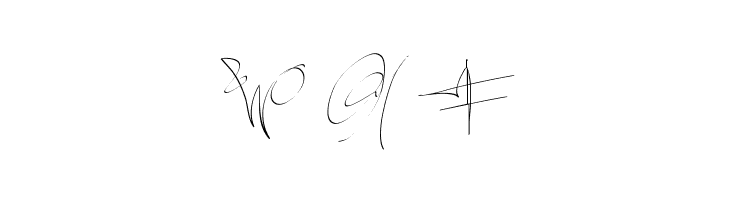 PWsignaturefont  Free Fonts Download