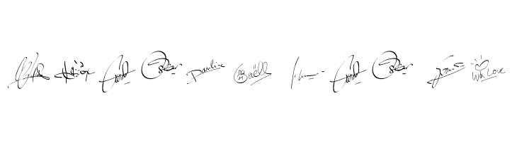PWSignatures  Free Fonts Download