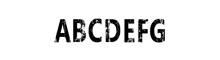 White funky rabbit  Free Fonts Download