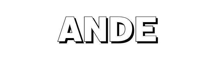 QebabShadowFFP  Free Fonts Download