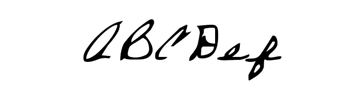 Everett Steele's Hand  Free Fonts Download