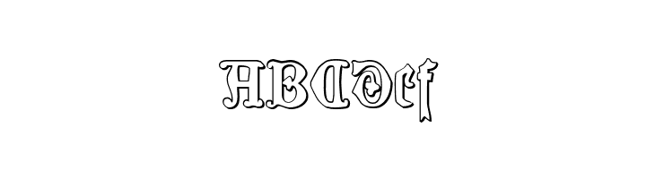 Westdelphia 3D Regular  Free Fonts Download