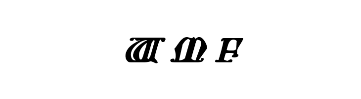 Westdelphia Expanded Italic  Free Fonts Download