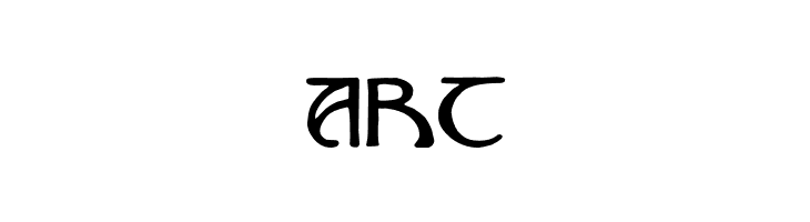 Nouveau Uncial Caps  Free Fonts Download