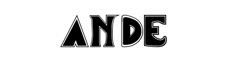 ANDROMEDA Normal  Free Fonts Download