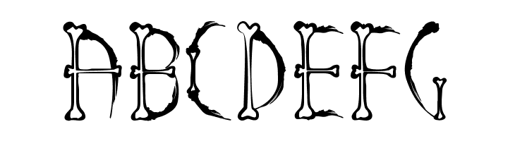 inkandbones  Free Fonts Download