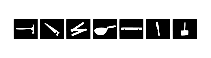 Carpenter Tools  Free Fonts Download