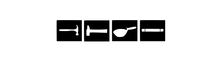 Carpenter Tools  Free Fonts Download