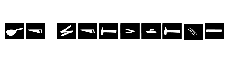 Carpenter Tools  Free Fonts Download
