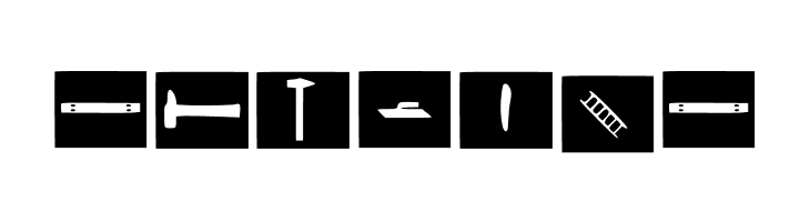 Carpenter Tools  Free Fonts Download