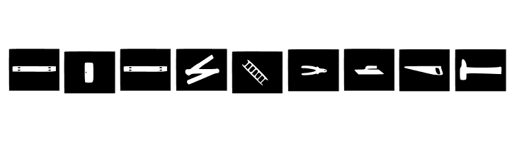 Carpenter Tools  Free Fonts Download