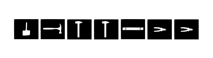 Carpenter Tools  Free Fonts Download
