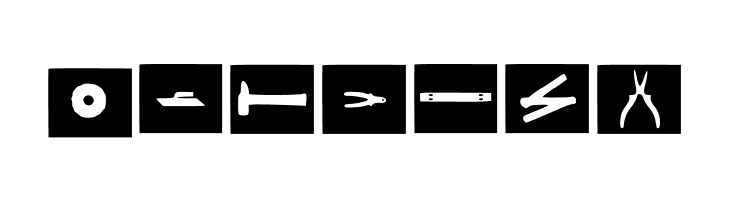 Carpenter Tools  Free Fonts Download