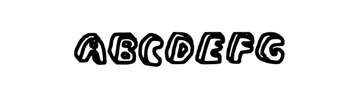 3D_Lettering  Free Fonts Download