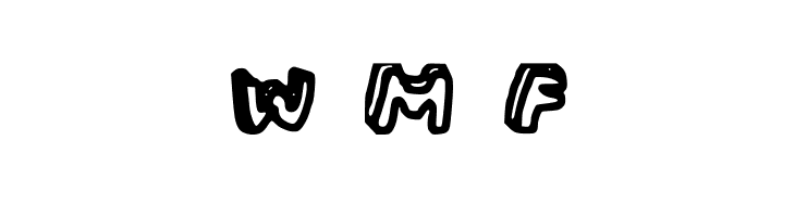 3D_Lettering  Free Fonts Download