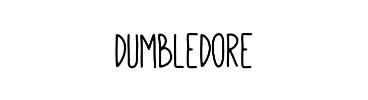 dumbledore Mathlete-Bulky Font