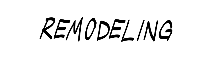 UglyKids-Italic  Free Fonts Download