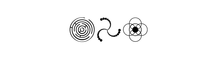 Crop Circle Dingbats  Free Fonts Download