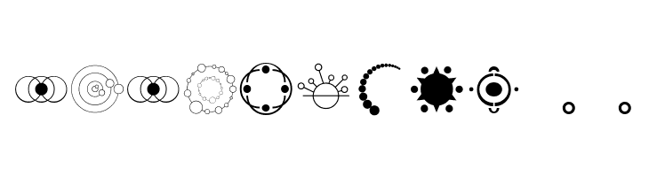 Crop Circle Dingbats  Free Fonts Download