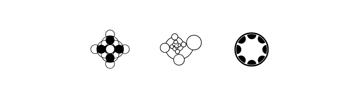 Crop Circle Dingbats  Free Fonts Download
