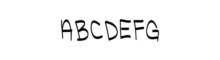 UglyKids-Thin  Free Fonts Download