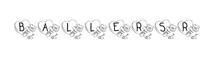 KR Valentine Teddy  Free Fonts Download
