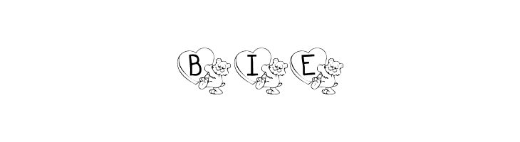 KR Valentine Teddy  Free Fonts Download