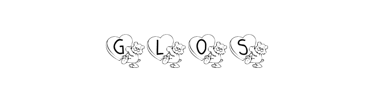 KR Valentine Teddy  Free Fonts Download