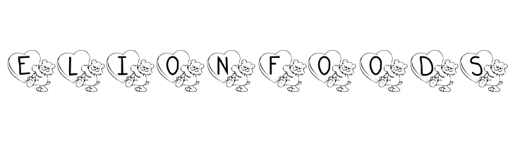 KR Valentine Teddy  Free Fonts Download