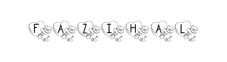 KR Valentine Teddy  Free Fonts Download